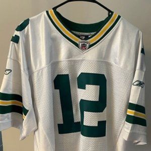 Aaron Rodgers - Green Bay Stitched Reebok Away Jersey